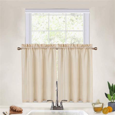 20 Linen80 Polyester. . 36 inch curtains